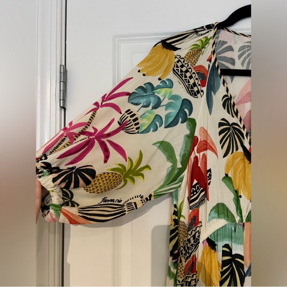 Farm Rio Tropical Print Maxi Dress - Picture 9 of 15